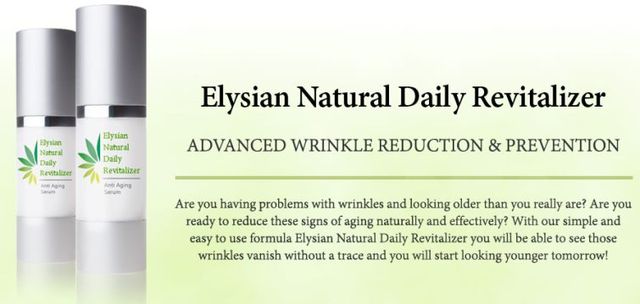 Elysian Natural Daily Revitalizer Picture Box