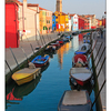 Burano Canal Colours - Venice & Burano