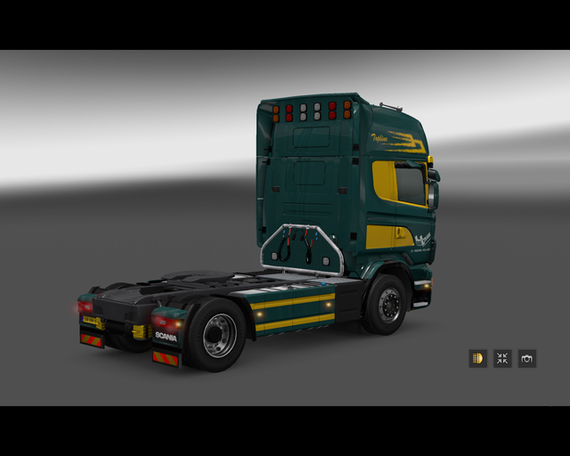 ets2 Scania R730 Topline Boottrans St-Pancras  Hol prive skin ets2