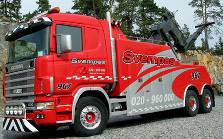 Scania R 6x4 Wrecker Svempas - 