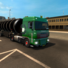 ets2 Daf XF 4x2 + Tanktrail... - prive skin ets2