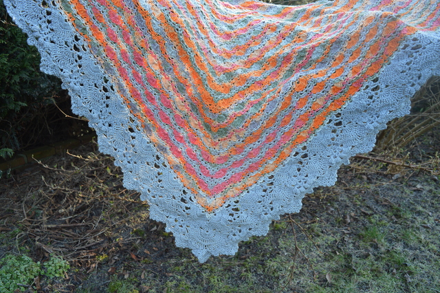 DSC 0319 Mijn zelf gemaakte sjaals