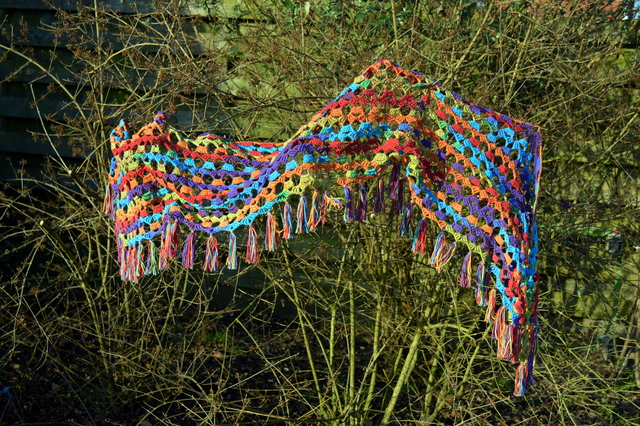 DSC 0113 Mijn zelf gemaakte sjaals
