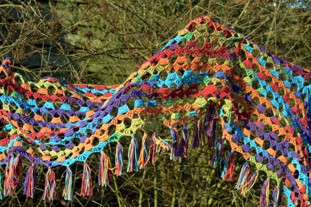 DSC 0114 Mijn zelf gemaakte sjaals