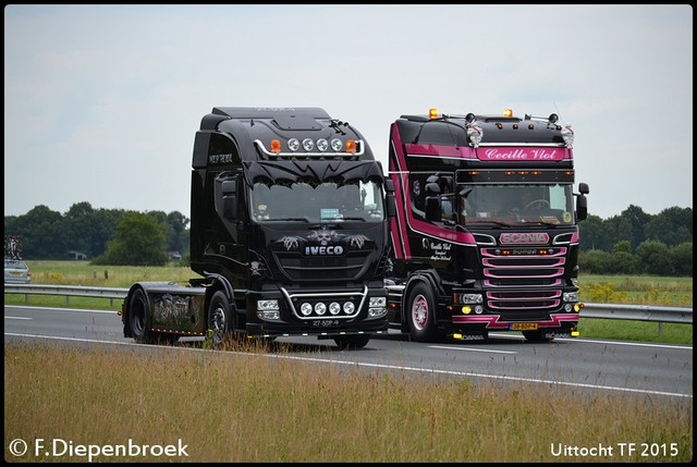 Iveco en Scania Cecille vlot-BorderMaker Uittocht TF 2015