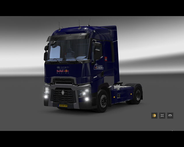 ets2 Renault T 4x2 RedBull F1 Team  prive skin ets2