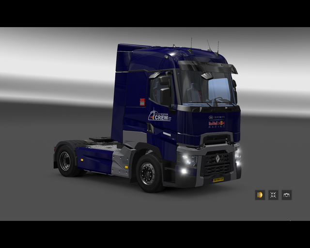 ets2 Renault T 4x2 RedBull F1 Team 1 prive skin ets2