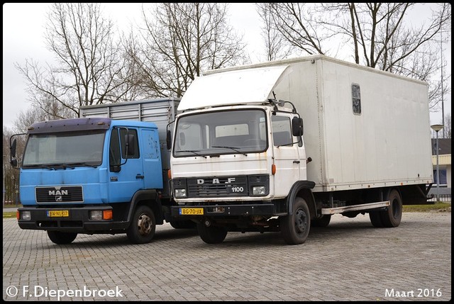 MAN L2000 DAF 900 2-BorderMaker 2016