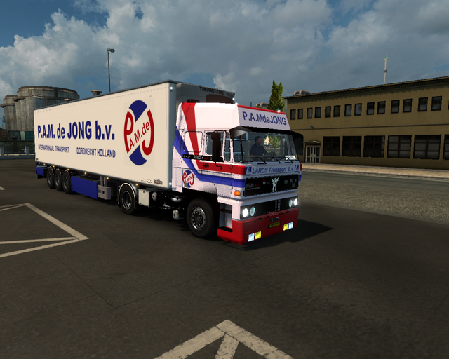 ets2 Daf 3600 Ati 4x2 + koeltrailer P.A.M prive skin ets2