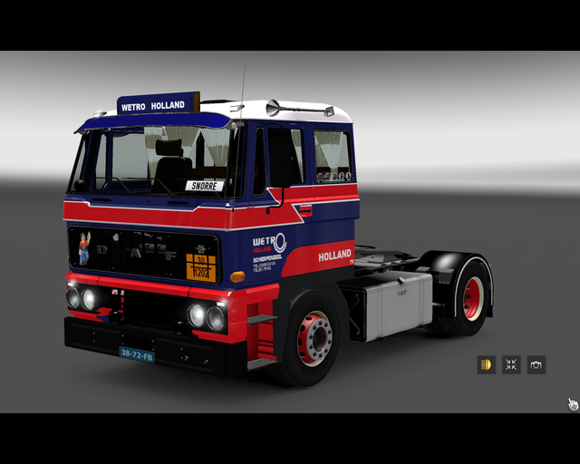 ets2 Daf 2800 4x2 Wetro Scherpenzeel Holland  prive skin ets2