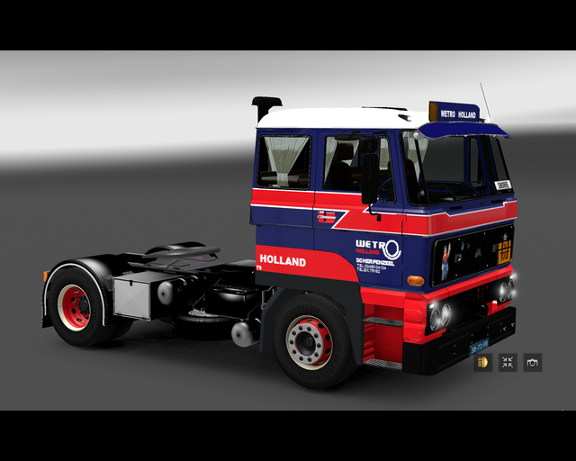 ets2 Daf 2800 4x2 Wetro Scherpenzeel Holland 1 prive skin ets2