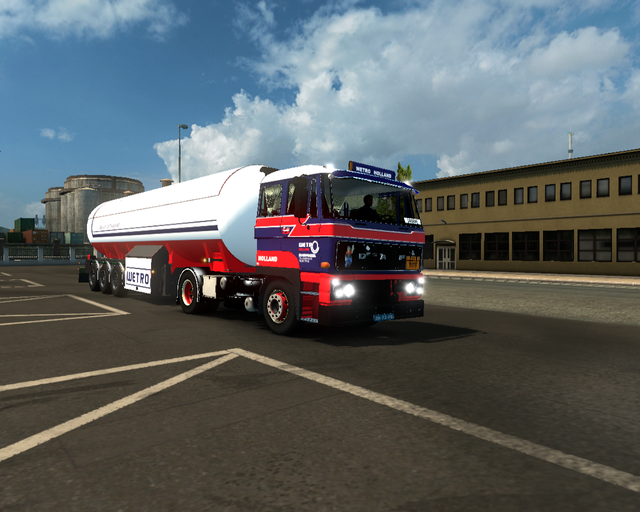 ets2 Daf 2800 4x2 + LPG trailer Wetro Scherpenzeel prive skin ets2