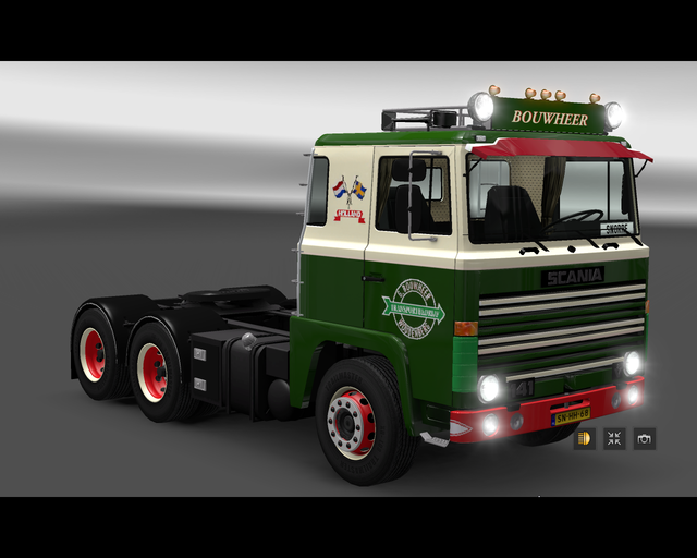 ets2 Scania 143 V8 6x4 G prive skin ets2