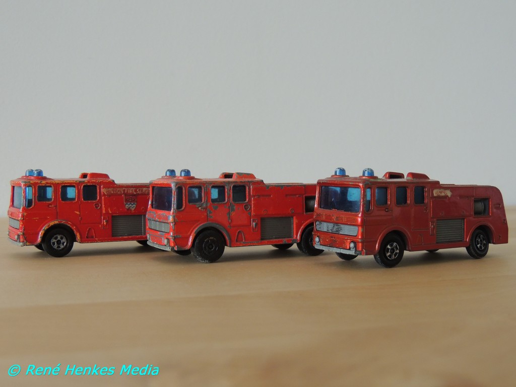 Matchbox Series No 35 Merryweather Fire Engine - 