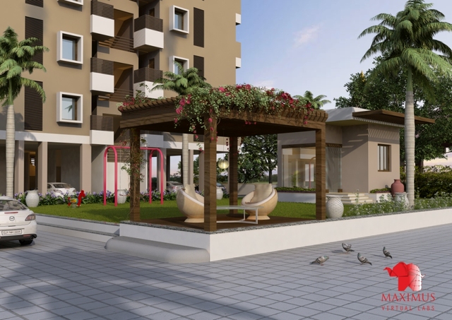 3D Exterior Rendering 3D Architectural Animation