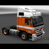 ets2 Mercedes Actros Mp3 18... - prive skin ets2