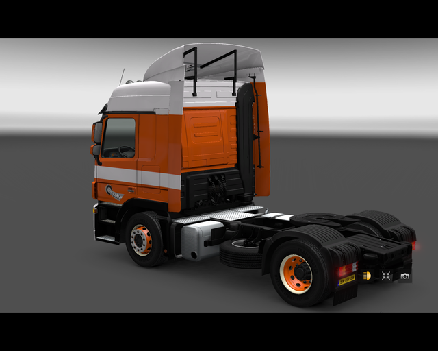 ets2 Mercedes Actros Mp3 1844 4x2 Swijnenburg Tran prive skin ets2