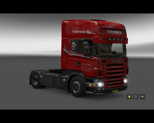 ets2 Scania R440 4x2 Wezenberg Transport IJsselmui prive skin ets2