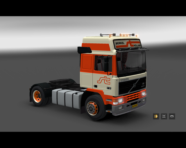 ets2 Volvo F16 4x2 Straver Transport Berkel ZH Hol prive skin ets2