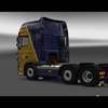 ets2 Daf  XF 105 6x2 Dinant... - prive skin ets2