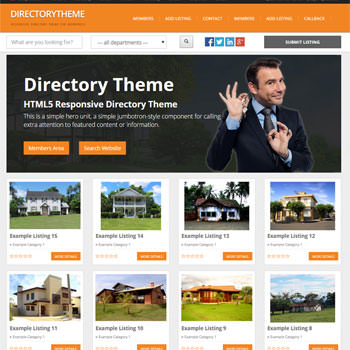 Directory Theme for Wordpress Picture Box