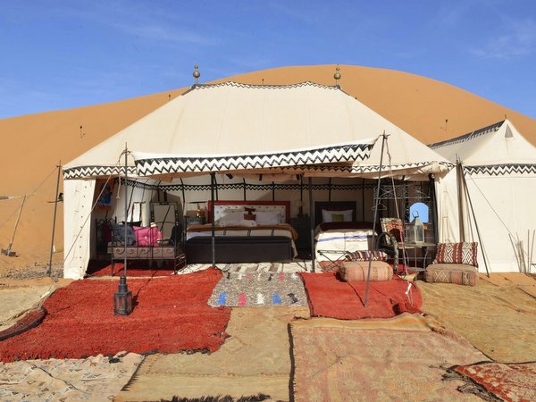 Luxury Desert Camps in Merzouga Desert Luxury Camp 