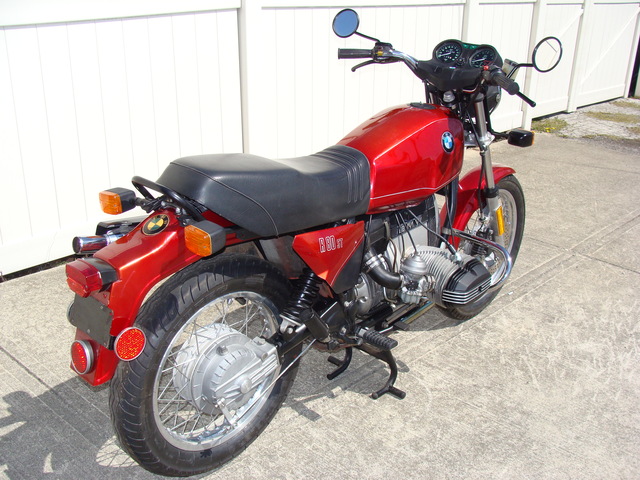 DSC00174 #6207474. 1983 BMW R80ST, Red. New Battery, New Master Cylinder. Major 10K Service. Matching numbers, clear title. Clean original bike. Only 21,335 miles.