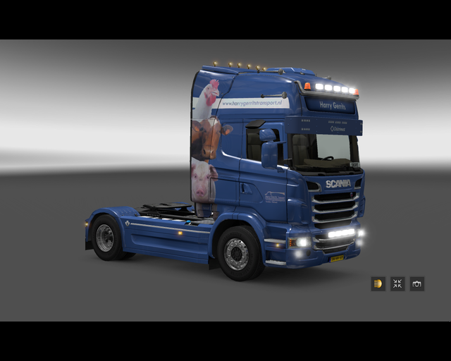 ets2 Scania R Harry Gerrits Transport Havelte Holl prive skin ets2