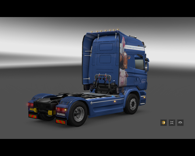 ets2 Scania R Harry Gerrits Transport Havelte Holl prive skin ets2