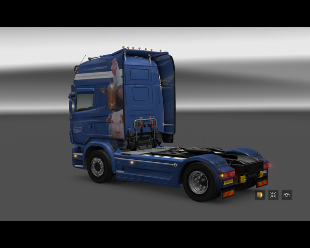 ets2 Scania R Harry Gerrits Transport Havelte Holl prive skin ets2