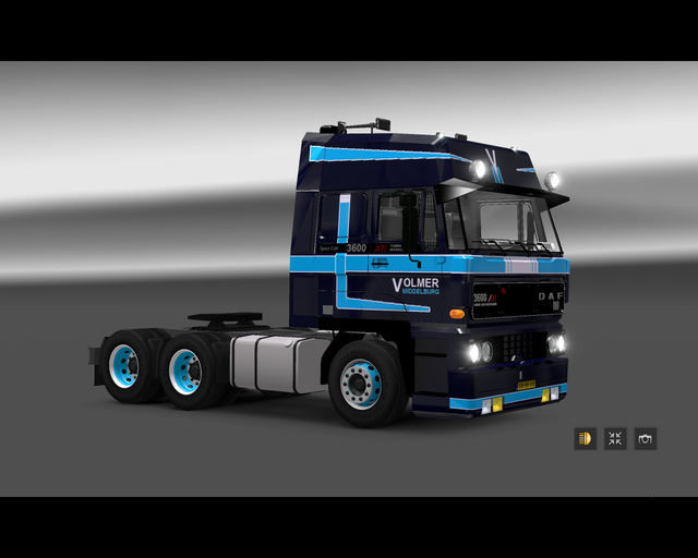 ets2 Daf 3600 Ati 6x4 Volmer transport Middelburg  prive skin ets2