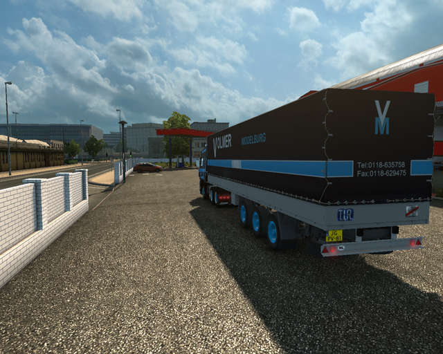 ets2 Daf 3600 Ati 6x4 + 3 achs plane Volmer transp prive skin ets2