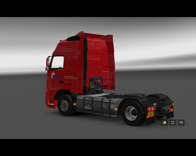 ets2 Volvo Fh Classic 4x2 Baks transport Borculo H prive skin ets2