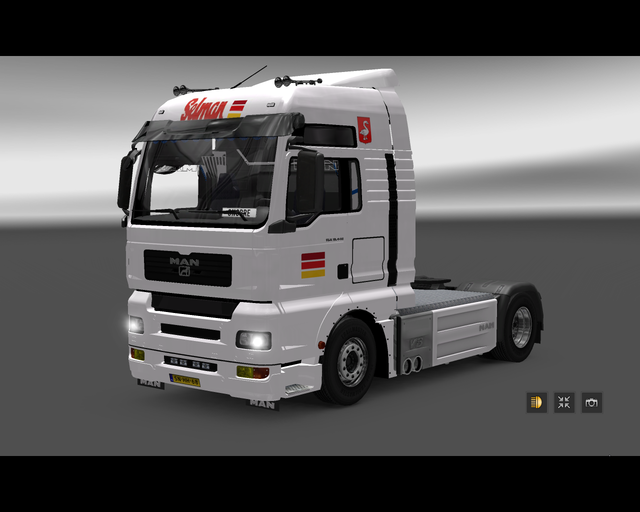 ets2 MAN TGA 4x2 Selman Transport Huissen Holland  prive skin ets2