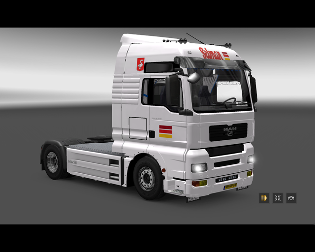 ets2 MAN TGA 4x2 Selman Transport Huissen Holland  prive skin ets2