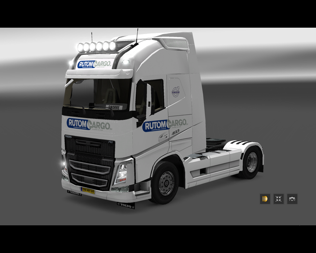 ets2 Volvo Fh 2013 4x2 RutomCargo Helmond Holland  prive skin ets2