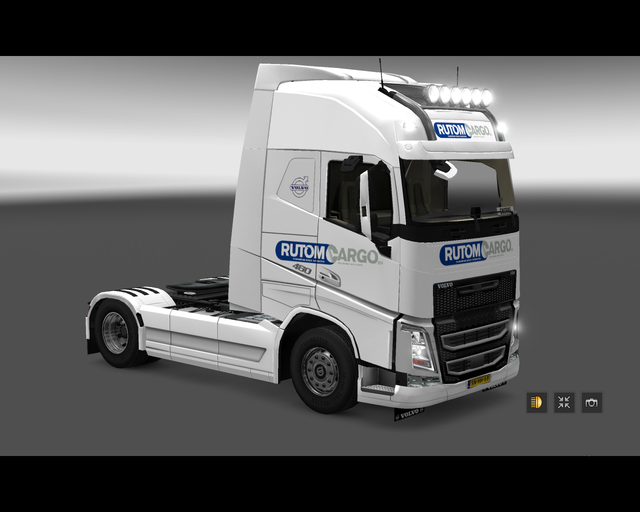 ets2 Volvo Fh 2013 4x2 RutomCargo Helmond Holland  prive skin ets2