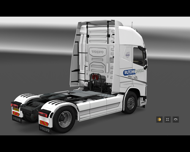 ets2 Volvo Fh 2013 4x2 RutomCargo Helmond Holland  prive skin ets2