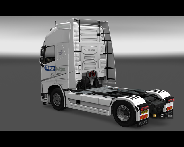 ets2 Volvo Fh 2013 4x2 RutomCargo Helmond Holland  prive skin ets2