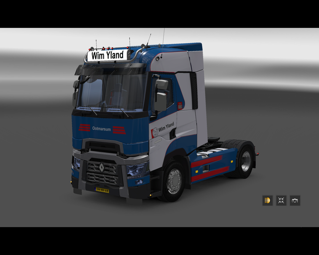 ets2 Renault T 4x2 Wim Yland Ootmarsum  prive skin ets2