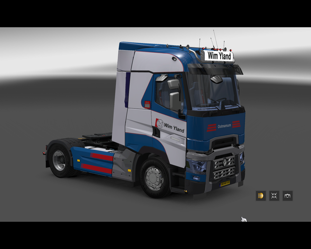 ets2 Renault T 4x2 Wim Yland Ootmarsum 1 prive skin ets2