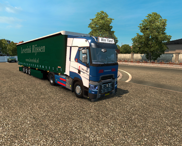 ets2 Renault T 4x2 Wim Yland Ootmarsum +Samro Alus prive skin ets2