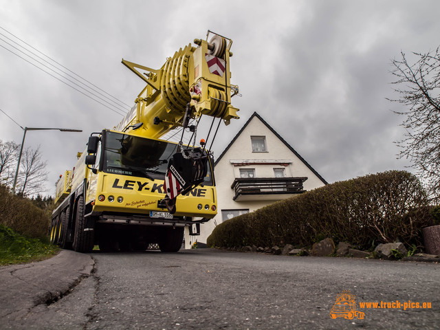 Lok-Transport powered by www.truck-pics.eu-73 Lok-Transport in Hilchenbach, KÃ¼bler & Setzer, Ley-Krane powered by www.truck-pics.eu