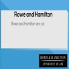 indianapolis accident lawyer - Rowe and Hamilton