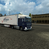 ets2 Daf XF euor60 4x2 + Ko... - prive skin ets2