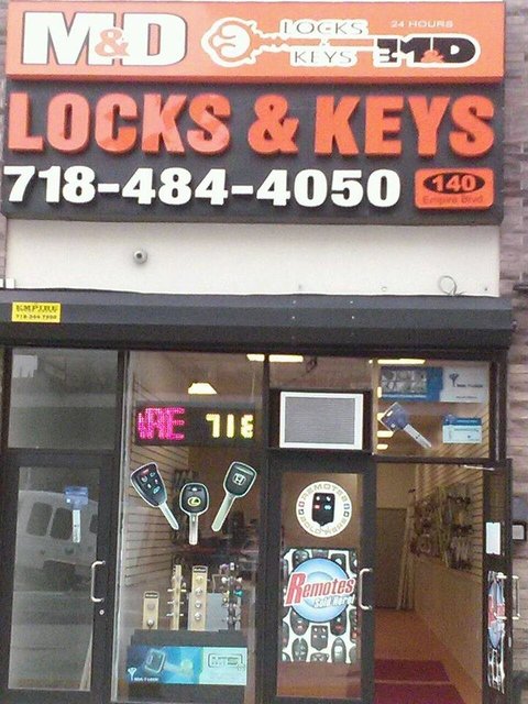 commercial locksmith M&D Locks and Keys