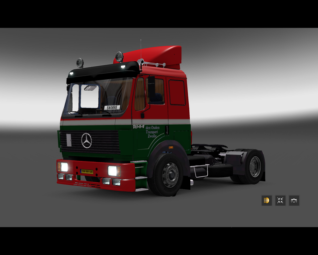 ets2 Mercedes Benz 1844 4x2 den Ouden Transport Zw prive skin ets2