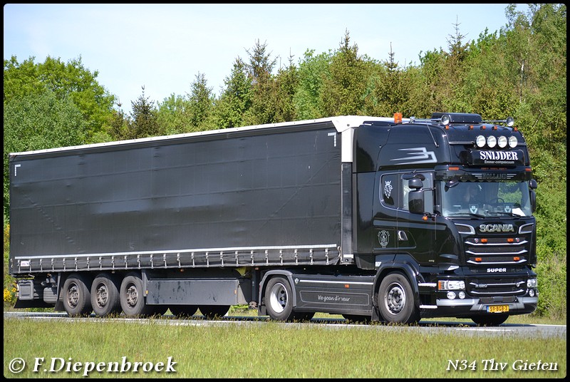 59-BGB-3 Scania R520 Snijder2-BorderMaker - Rijdende auto's 2016