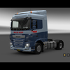 ets2 Daf XF euro6 4x2 van d... - prive skin ets2