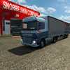 ets2 Daf XF euro6 4x2 + Cur... - prive skin ets2